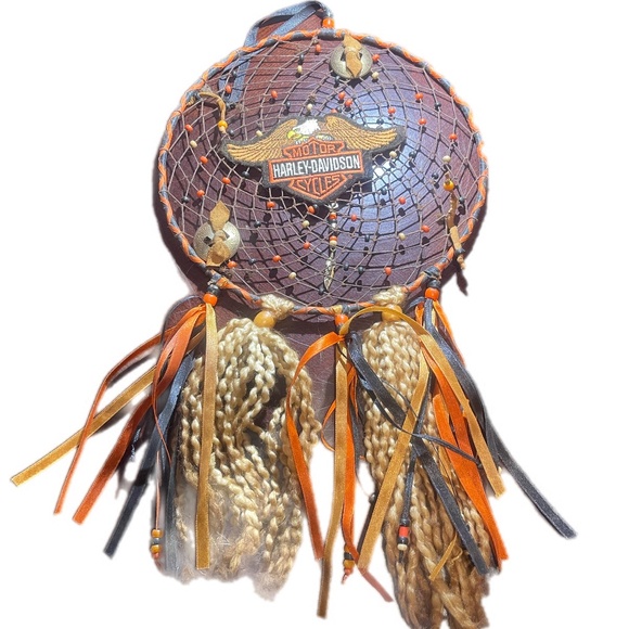 Harley Davidson Motorcycles Dream Catcher ~ 9 in. W x 16 in. H